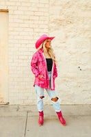 Pink Pop Shacket