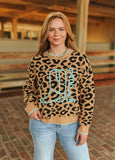 Saddle Up Leopard Sweater