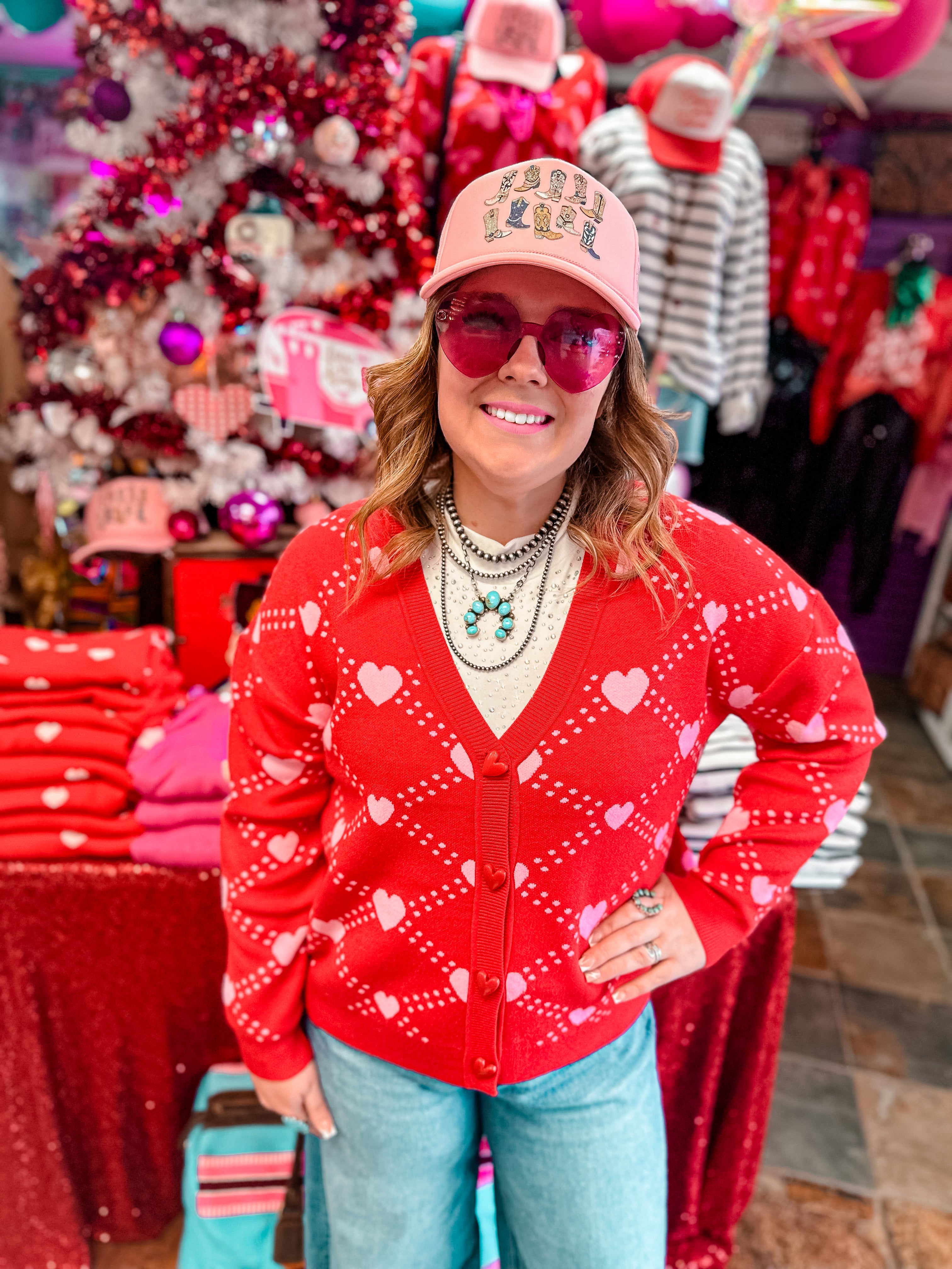 Hillary Heart Cardigan