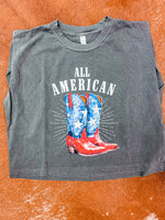 All American Boot Muscle Tank