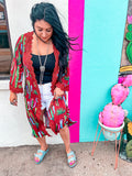 Colorful Cacti Duster