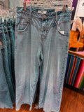 Western Wide Leg Jeans