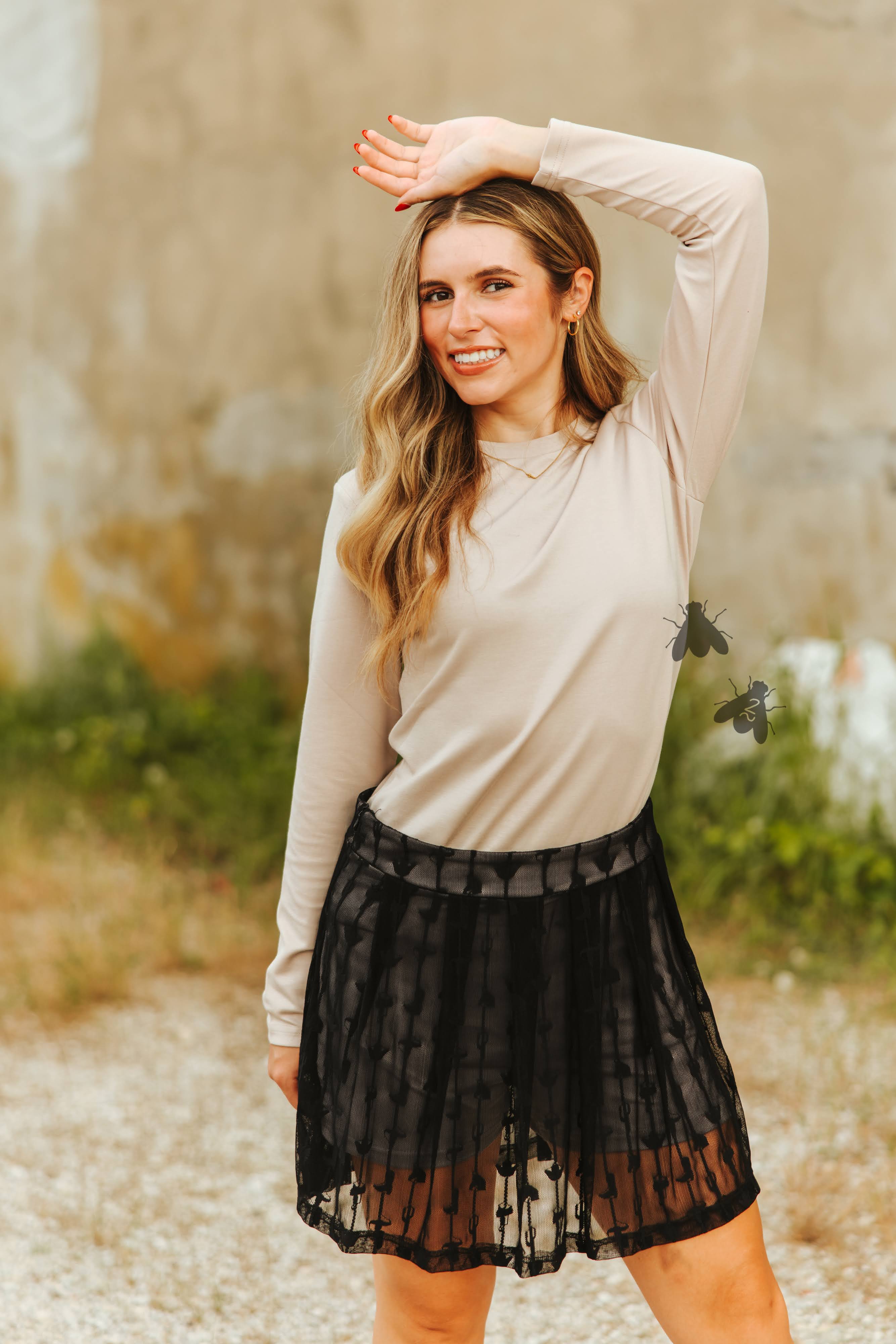 Western Lace Skort