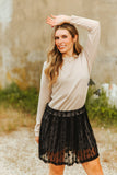Western Lace Skort