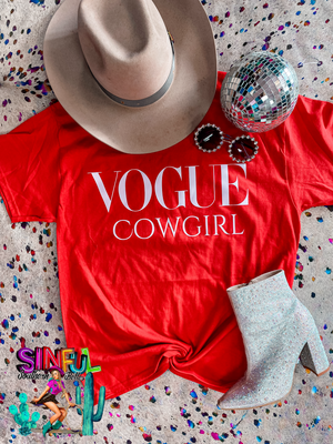 Covergirl Cowgirl Tee