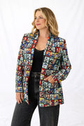 Country Legends Collage Blazer