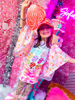 Kids Funky Candy Sleeve Tee