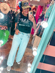 Hipster Wide Leg Jean