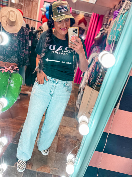 Hipster Wide Leg Jean