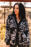 Rodeo Fuzz Button Up Cardigan