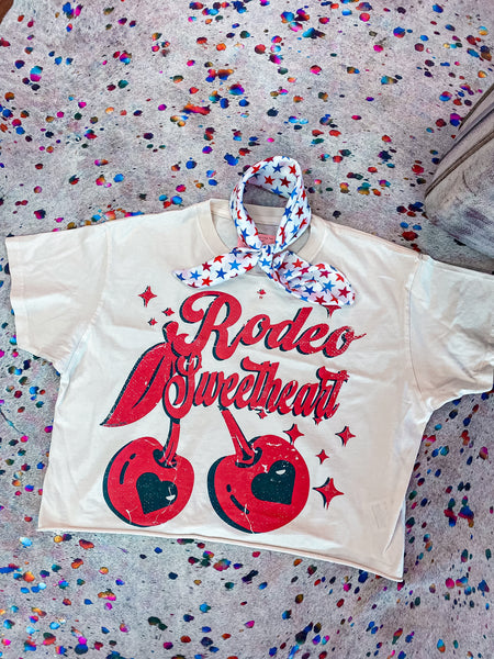 Rodeo Sweetheart Crop Tee