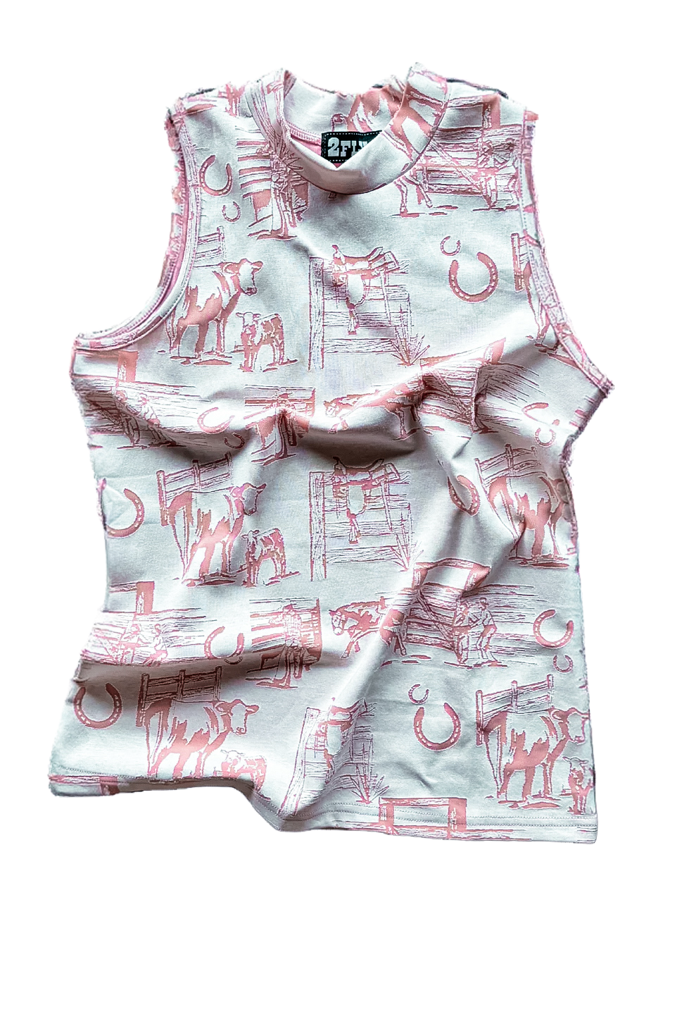 Blush Babe Western Tank