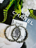 Western Pearl Hoops