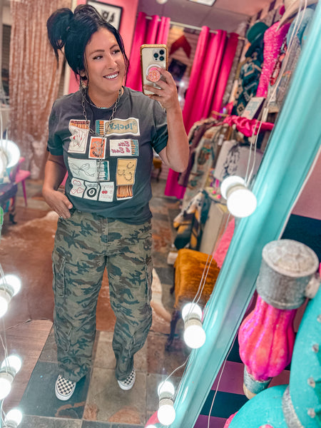 Camouflage Cargo Jeans