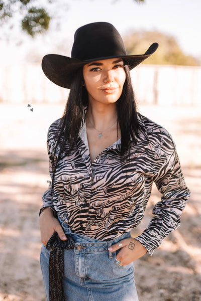 Untamed Western Button Up