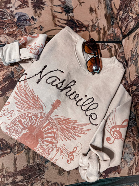 Nashville Embroidered Sweatshirt