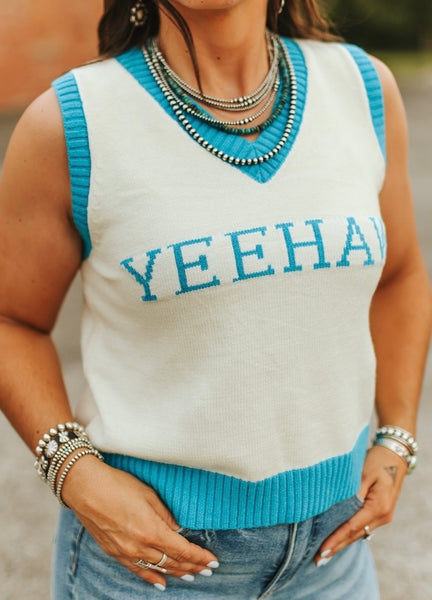 Yee Haw Sweater Vest