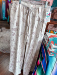 Western Linen Drawstring Pants