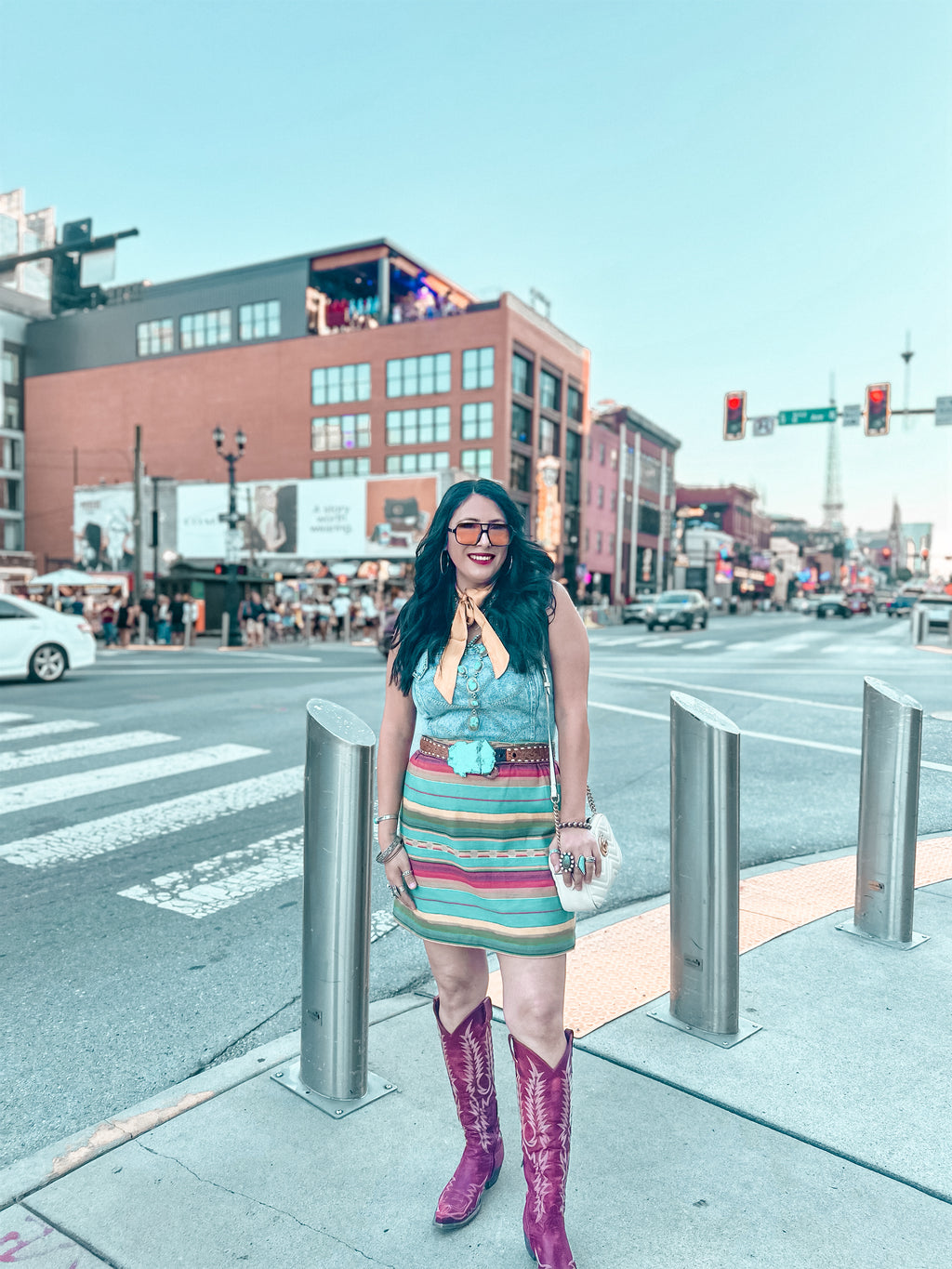 SSB Handmade Southwest Serape Skirt