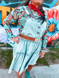 Downhome Darlin' Denim Dress