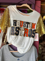 AsTroS SeQuiN SLeEvE TeE