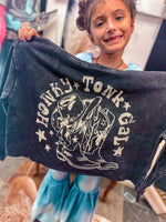 Honky Tonk Gal Crop Hoody