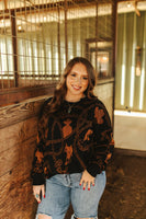 Copper Cowboy Reversible Sweater