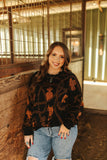 Copper Cowboy Reversible Sweater