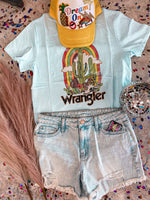 Wrangler Cactus Rainbow Tee