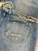 StAR StUddEd DeNim ShOrTs