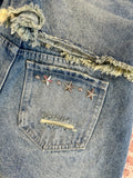 StAR StUddEd DeNim ShOrTs