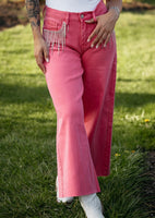 Rally Rhinestone Pink Jeans