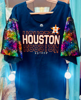 AsTroS SeQuiN SLeEvE TeE