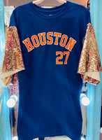 AsTroS SeQuiN SLeEvE TeE