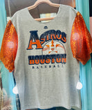 AsTroS SeQuiN SLeEvE TeE