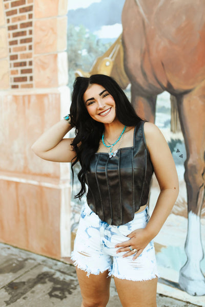 Corriente Corset Top