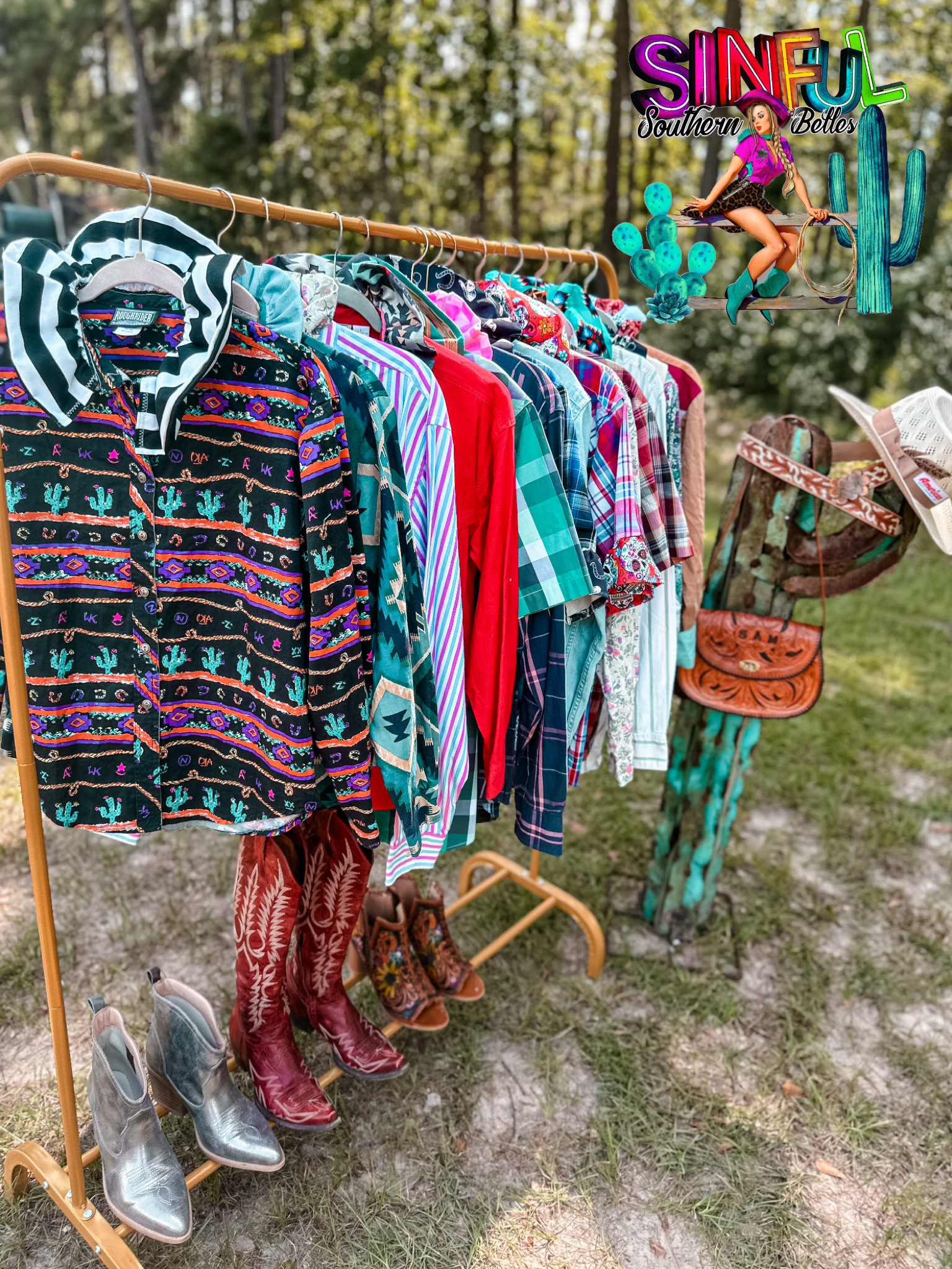 Western Whimsy Button Ups