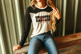 Retro Western Long Sleeve Graphic Tee