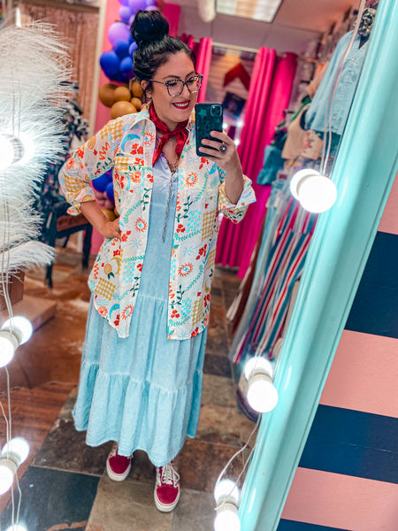 Beach Babe Button Up