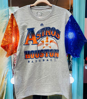 AsTroS SeQuiN SLeEvE TeE