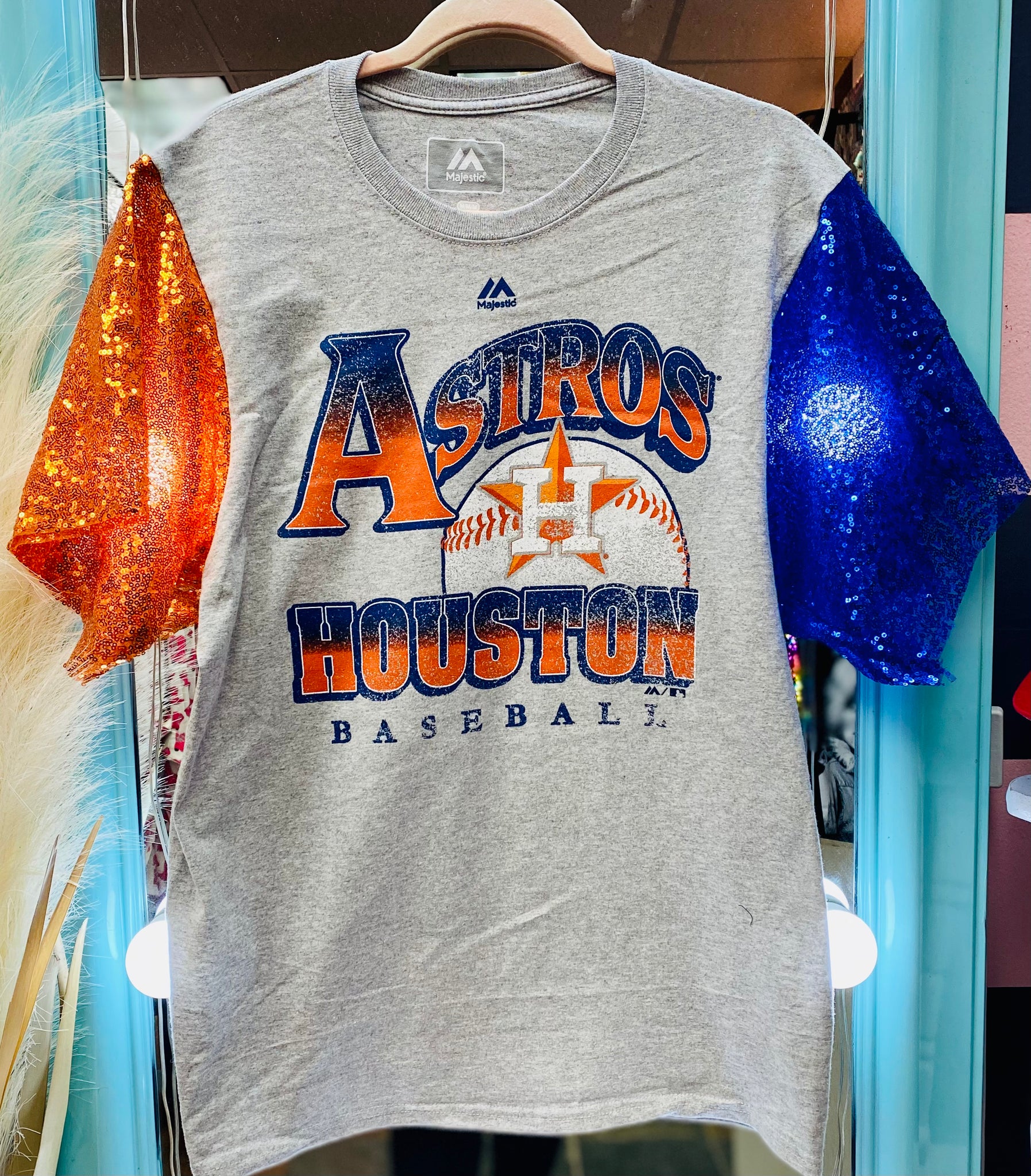 Houston astros rainbow best sale t shirt