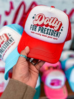 Dolly for President Cap