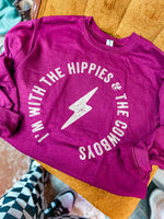 Hippies & Cowboys Sweatshirt