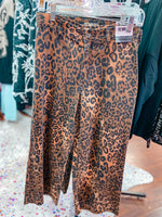 Lily Leopard Wide Leg Crop