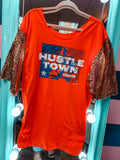 AsTroS SeQuiN SLeEvE TeE