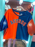 AsTroS SeQuiN SLeEvE TeE