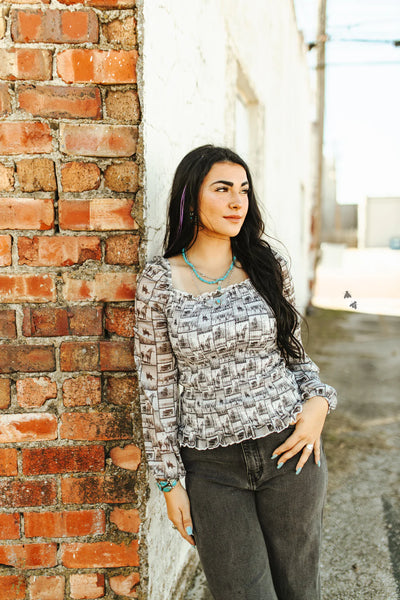 Pony Puff Sleeve Top