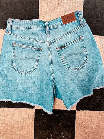 Lee Denim Mom Shorts