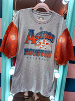 AsTroS SeQuiN SLeEvE TeE