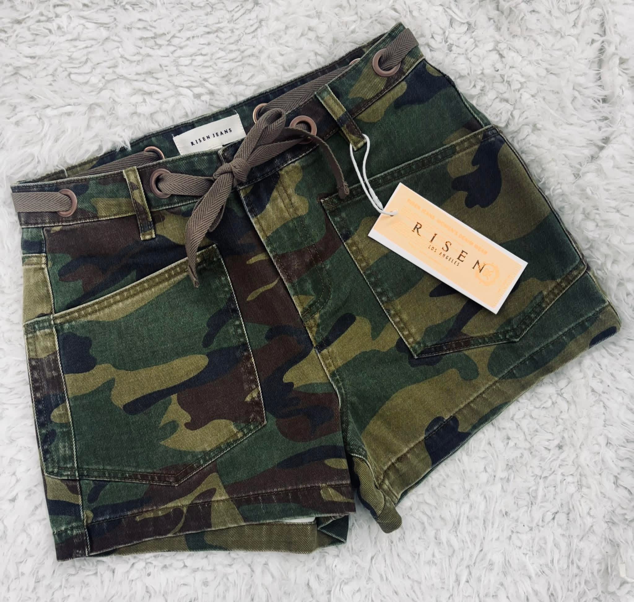 Risen Camouflage Shorts